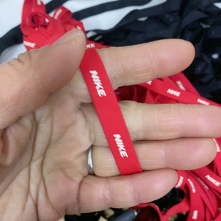 包邮 宽1厘米红色克克弹力压领条5元 20米满28元