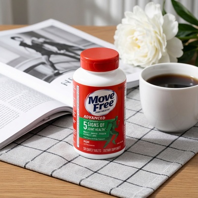 schiff旭福move free益节氨糖软骨素绿瓶美国原装进口维骨力120粒