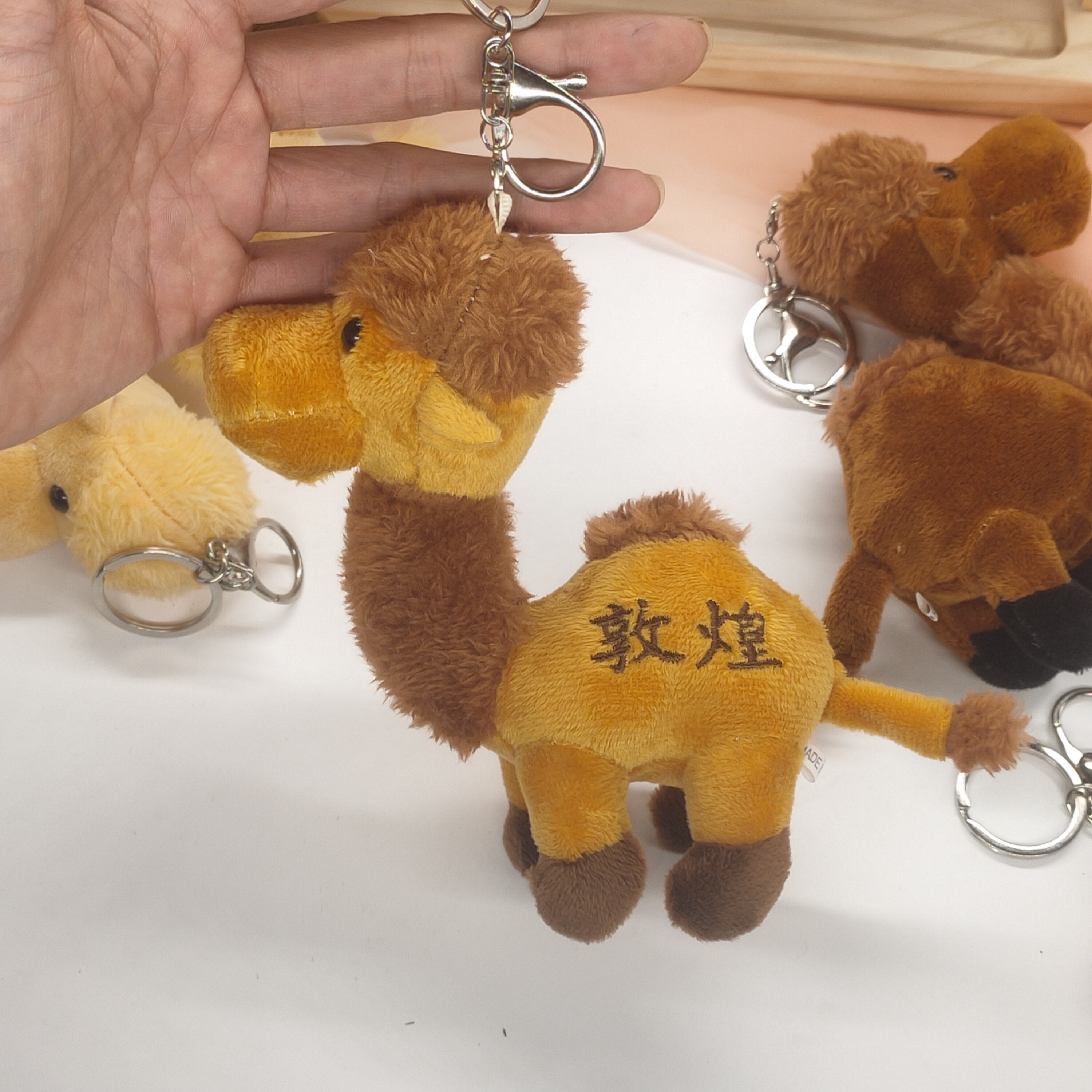 敦煌小骆驼挂件毛绒玩偶纪念礼品
