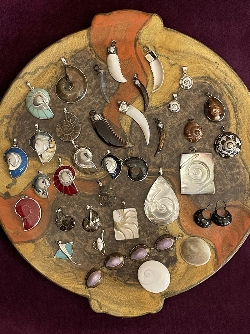 泰国旅淘925银饰项链吊坠天然深海贝壳海螺远古菊石化石镶嵌自然,饰品/流行首饰/时尚饰品新,项坠/吊坠,淘宝优惠券,粉丝福利购,淘宝优惠卷