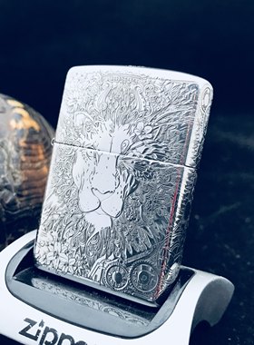 zippo纯铜朋克风煤油打火机