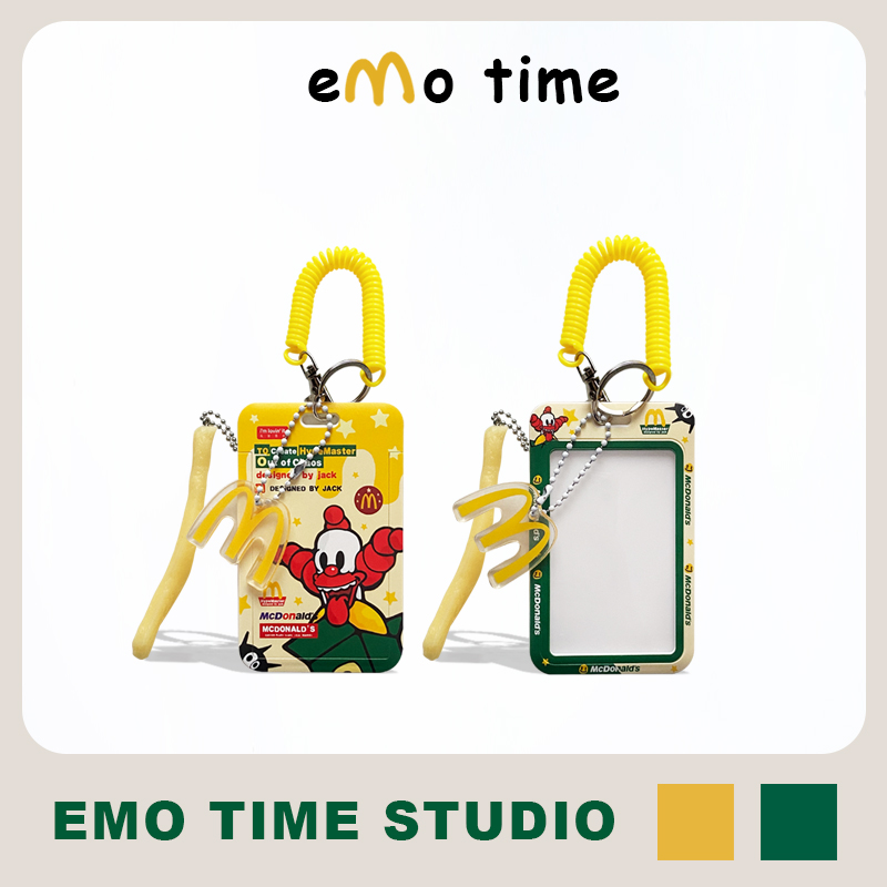 emo原创M记Mjoker小丑便携卡套公交地铁食堂门禁学生证门禁卡收纳