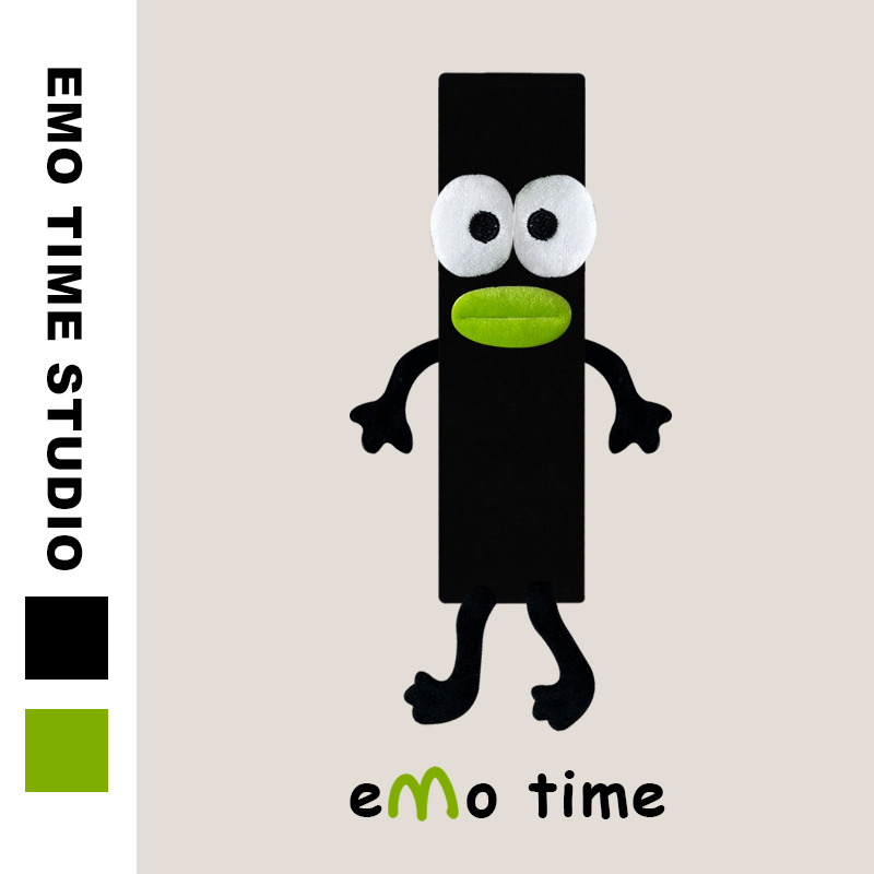 emo 原创淡定小柴人汽车安全带肩套可爱车载饰品护肩防磨损通用