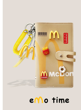 emo原创麦麦96卡位大卡包桌游卡片水电煤银行卡大容量证件收纳包