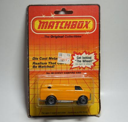 【matchbox火柴盒】MB0068 雪佛兰厢式货车