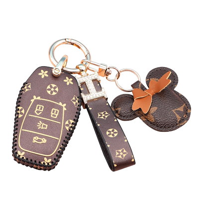 适用于东南DX7钥匙套DX3 DX5酷绮A5翼舞菱悦V3汽车遥控器老花款