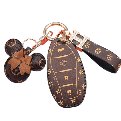 红旗H5钥匙套保护老花包扣壳