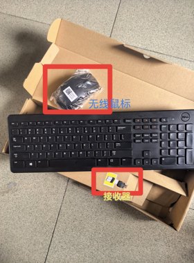 DELL/戴尔 无线键盘鼠标KM632 原装手感好反应灵活修图利器KJW6K