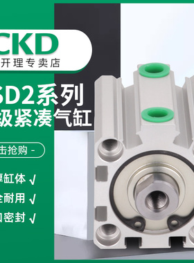 CKD气缸SSD2-L-16-40-T2H3-D-W1
