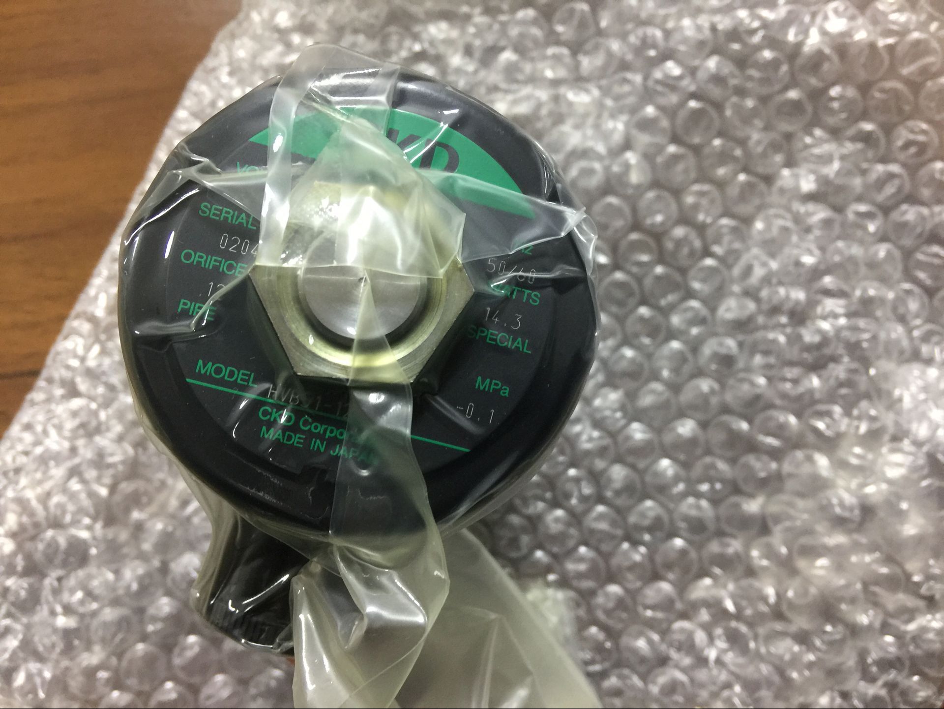 日本CKD喜开理正品真空电磁阀HVB51-12F-5-AC220V/现货秒发