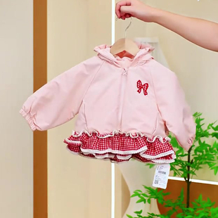 女童外套棉服秋冬款新款棉衣宝宝洋气宽松棉袄儿童夹棉上衣冬装