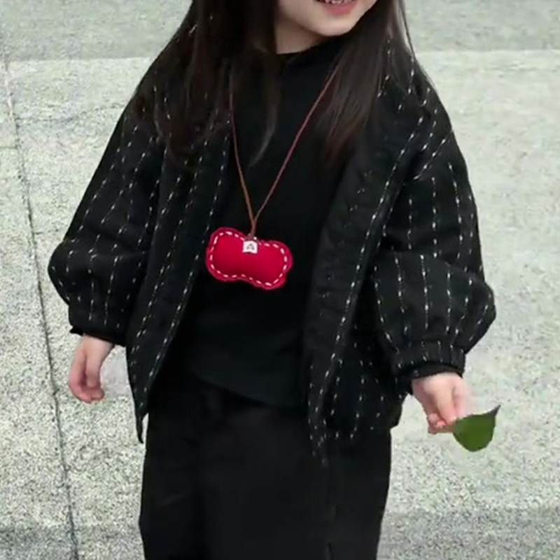 秋季新款儿童韩版提花上衣秋季