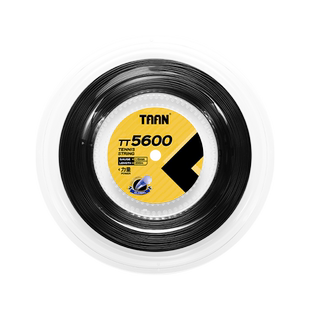 泰昂taan网球线专业网球线硬线大盘线网球拍黑色聚酯线穿线TT5600
