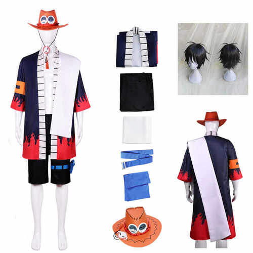 外套海贼王cosplay艾斯ACE套装