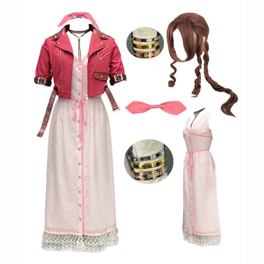 最终幻想cosplay裙子艾瑞丝cos服