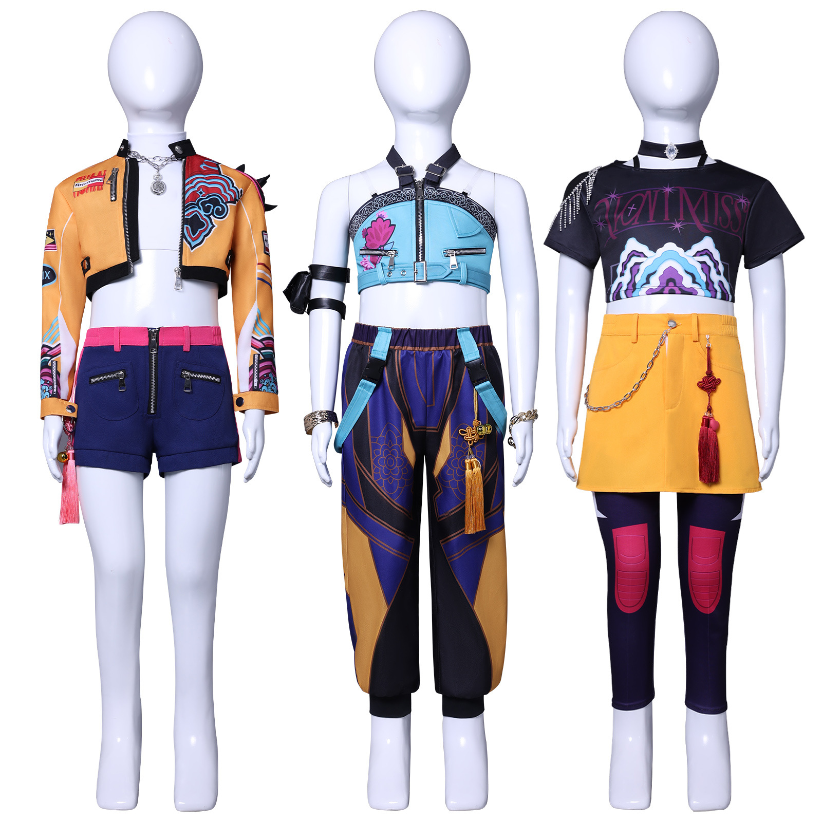 猎魔女团儿童cos服装K-POP