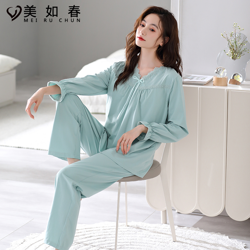 莱卡【高档面料】睡衣女士带胸垫