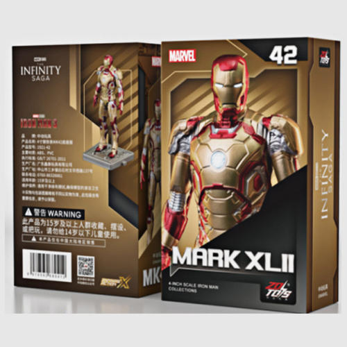 漫威钢铁侠MK42/85可动手办