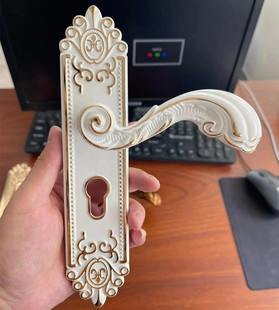 欧式 精品锌合金执手锁房门锁门锁木门通用型16孔高档内门5202 经典