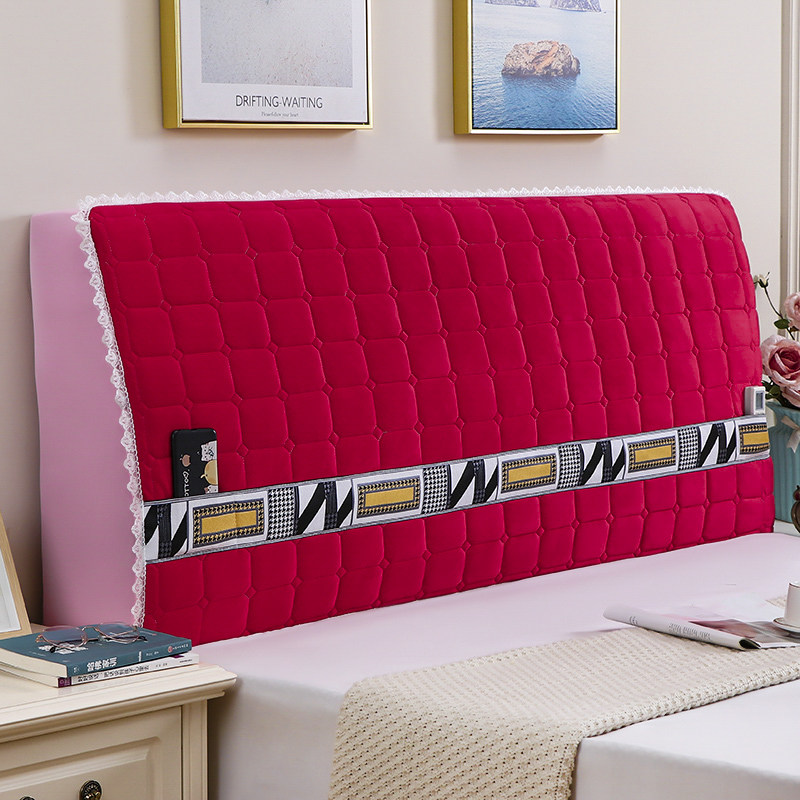 加厚夹棉全包床头套欧式软包布艺床头罩实木床头T防撞头靠垫防尘,居家布艺,床头罩,淘宝优惠券,粉丝福利购,淘宝优惠卷