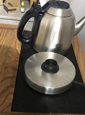 茶桌电磁炉空位盖板茶台石板嵌A入式乌金石石板茶盘板面茶几托盘