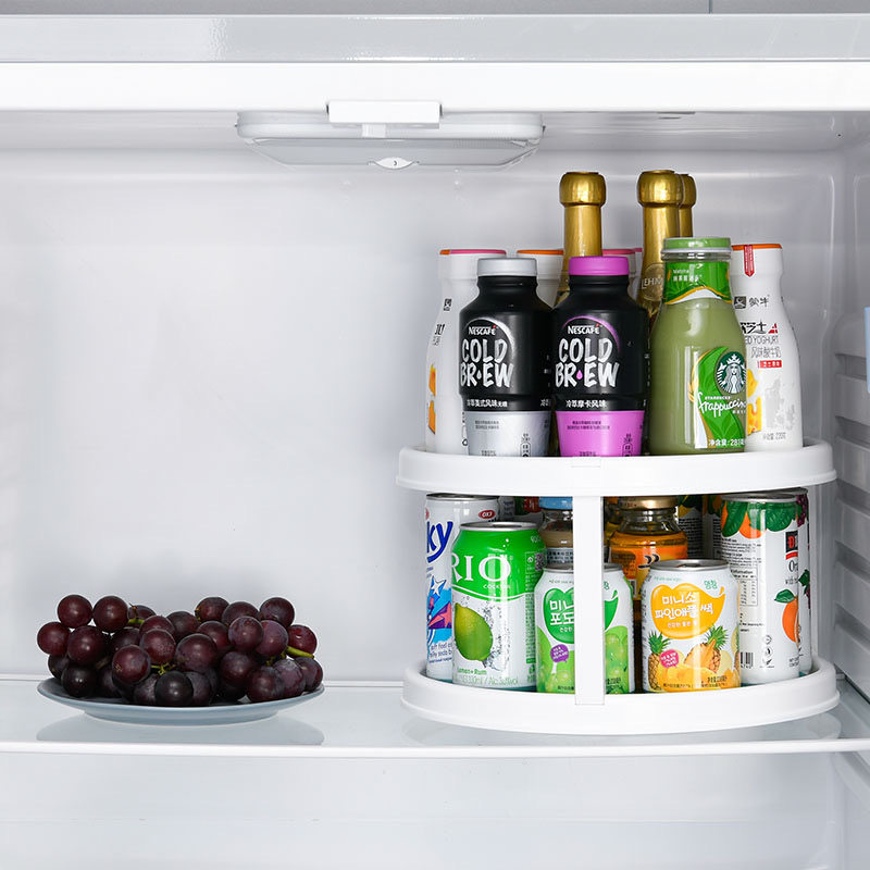 二层多功能厨房调料罐p旋转收纳盒调味瓶防滑托盘化妆品转盘置物,厨房/烹饪用具,厨房置物架/置物柜/角架,淘宝优惠券,粉丝福利购,淘宝优惠卷