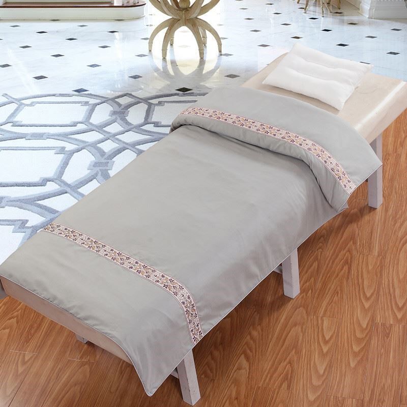 美容院用品按摩床l的专用被子被套被芯美容床上用的被子理疗纯色