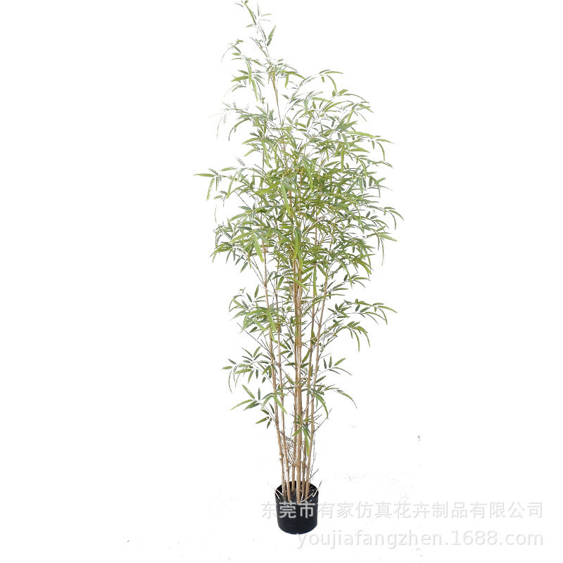 仿真竹子隔断屏风室内室外假毛竹酒店庭J院玄关造景装饰细水竹绿