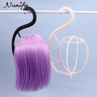 Nunify Wig Stand For Hanging Wigs, Hats And Scarfs Black Pin