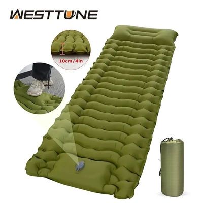 WESTTUNE Outdoor Camping Inflatable Mattress Thicken Sleepin