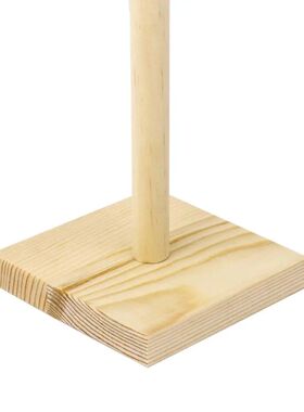 Wood Wig Stand Hair Hat Cap Holder Display /3 Dollfie SD Dol