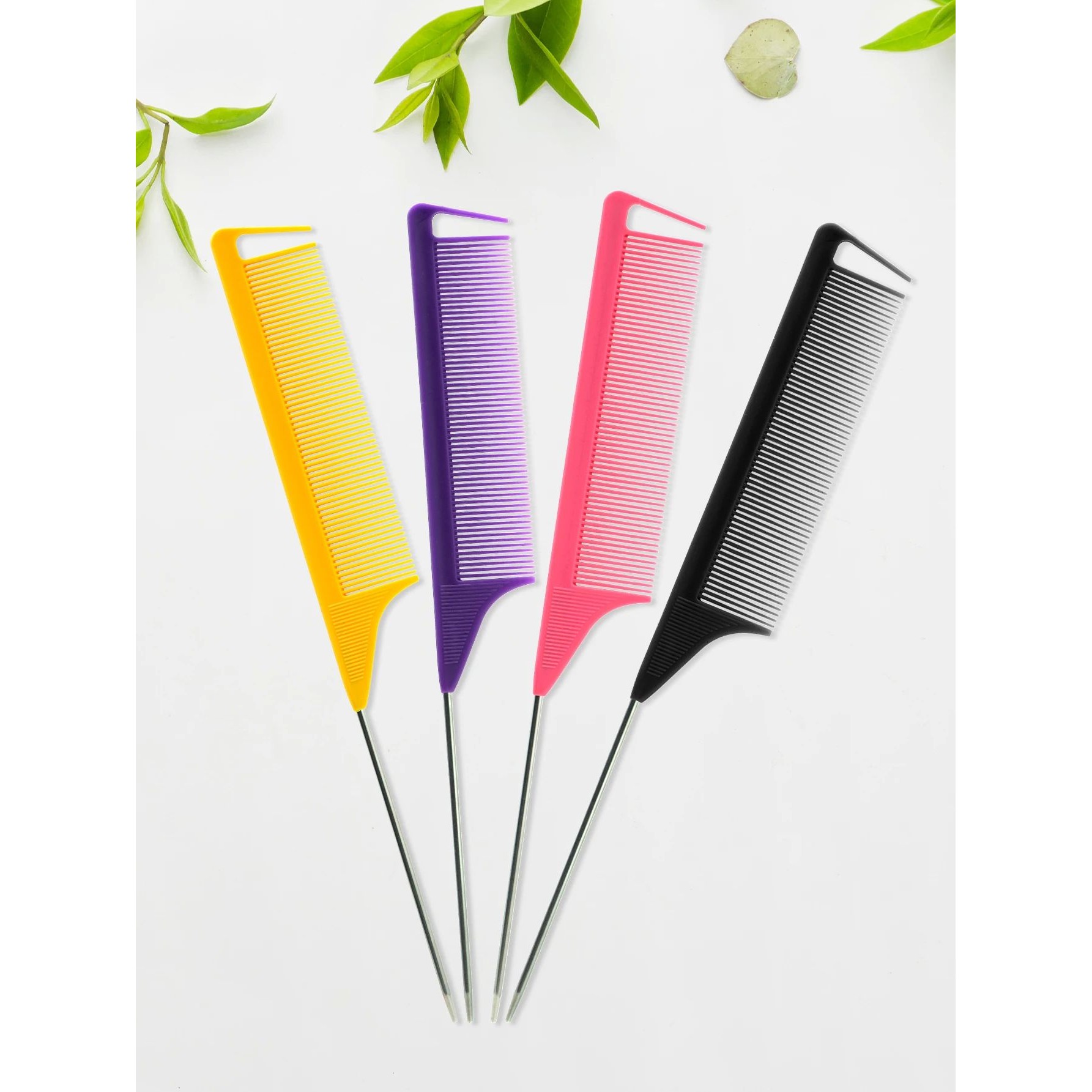 Pro Pointed Tail Salon Hairdressing Hair Styling Anti-static