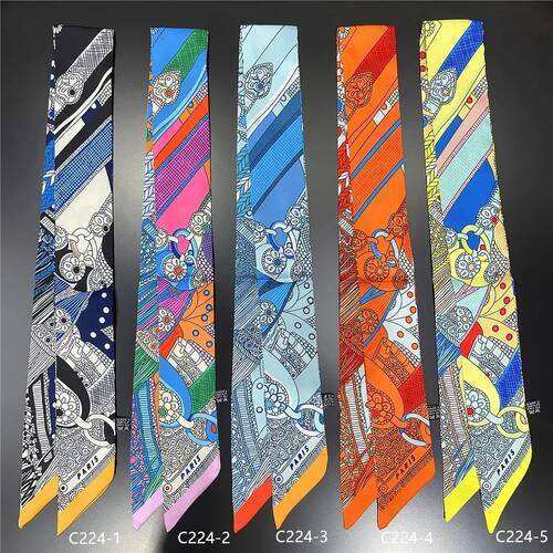 2024 Korean Fashion New Women's Twill Decorative Ribbon Smal