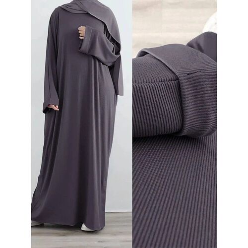 Autumn Muslim Dress for Women Abay Turkey Loose Modest Long