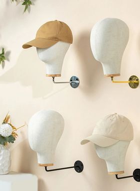 Mannequin Head Model Wall Mounted Sturdy Wig Hat Display Hol