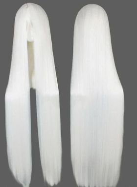 Anime Basic 100 CM Long Straight black wigs for Women Univer