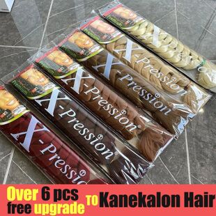 Kanekalon Braiding Hair Xpression Crochet Hair Expression Ha