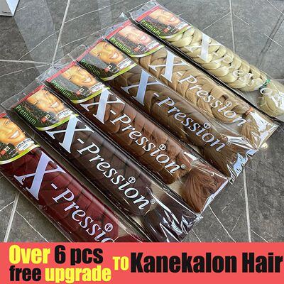 Kanekalon Braiding Hair Xpression Crochet Hair Expression Ha