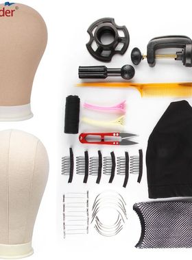 Durable Wig Canvas Head Goods Quality Salon Mannequin Head f