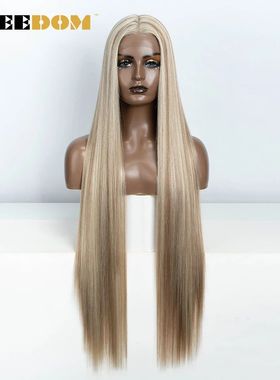 FREEDOM Synthetic Lace Frontal Wig For Women 38 Inch Long St