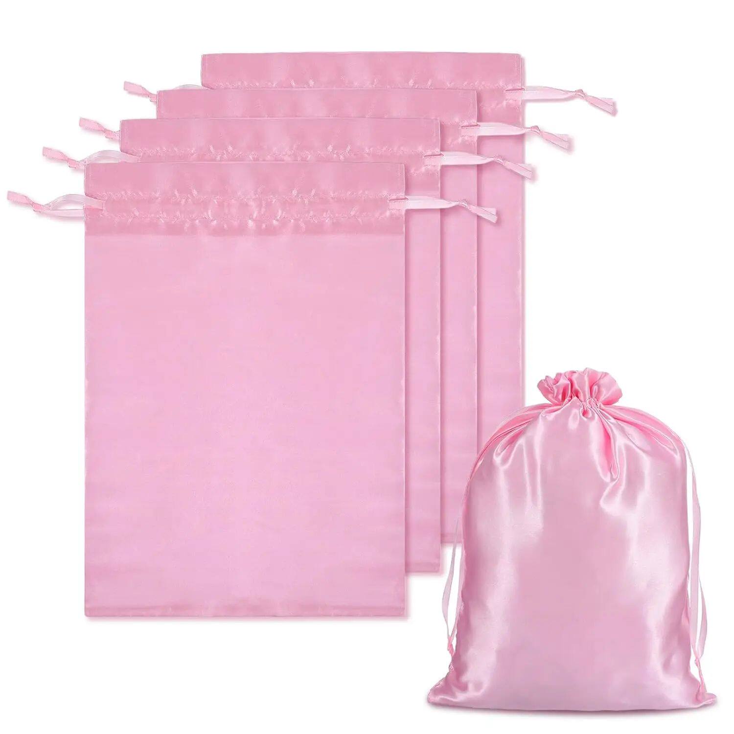 ARLANY 10Pcs Stain Wig Storage Bag Hair Extensions Bags with