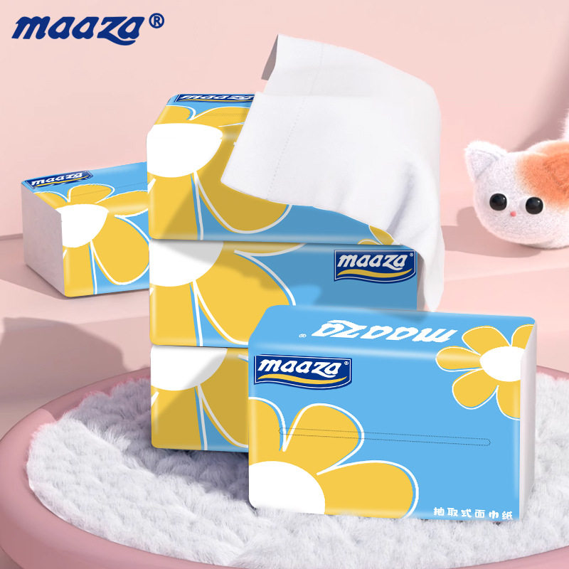 maaza原生木浆30包抽纸整箱装