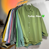 女春夏设计感小众2026小个子宽松别致上衣外套 衬衫 长袖 学生韩版