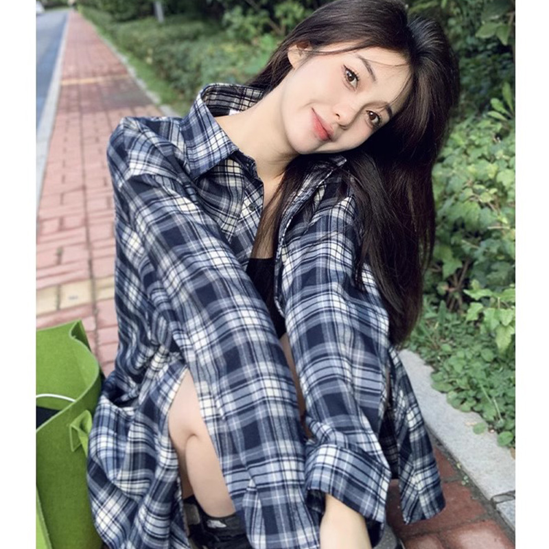 韩系高级设计感小众衬衣女