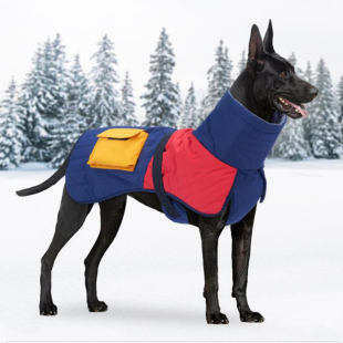 宠物秋冬保暖棉衣马犬户外防风雪加厚棉服高领魏玛杜宾滑雪服韩版