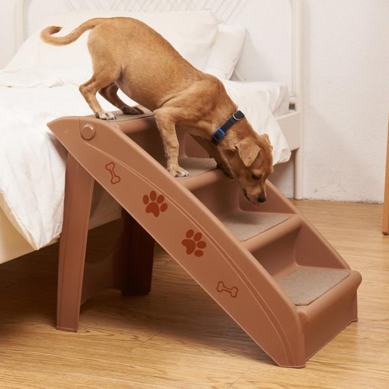 折叠宠物柯基楼梯矮腿上床台阶沙发小型犬泰迪狗狗爬梯防滑猫