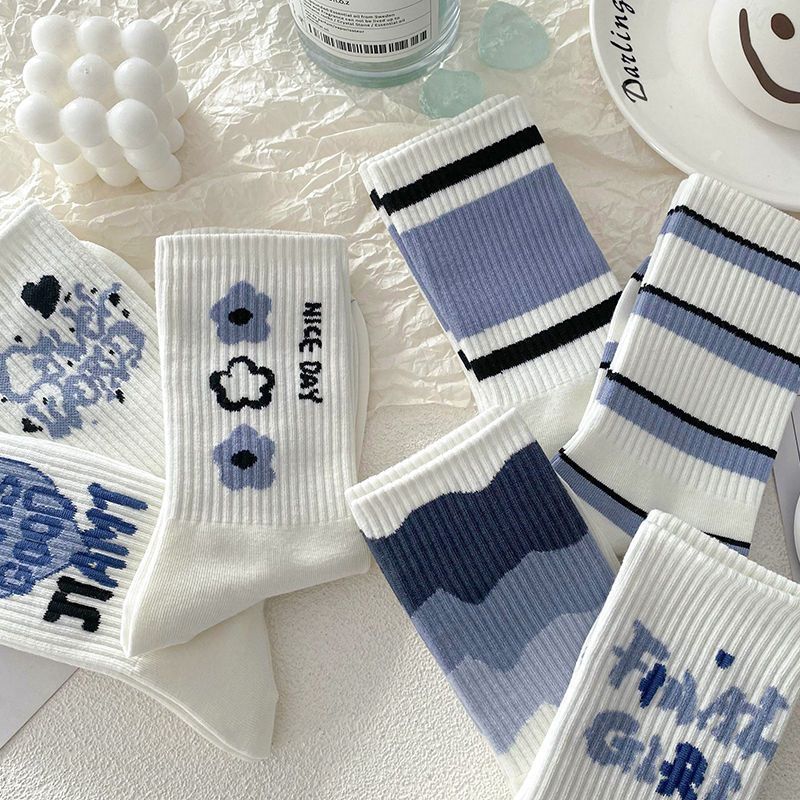 袜子女中筒四季高颜值