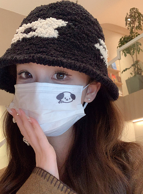 水桶帽出游韩版女秋冬显脸小