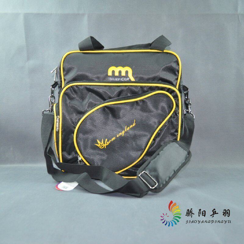 正品 麦锐思 PB002 黑/黄 单肩包 教练包