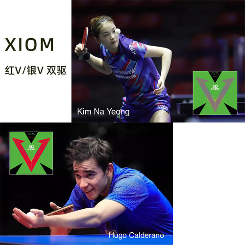 骄猛/XIOM内能乒乓球套胶双驱